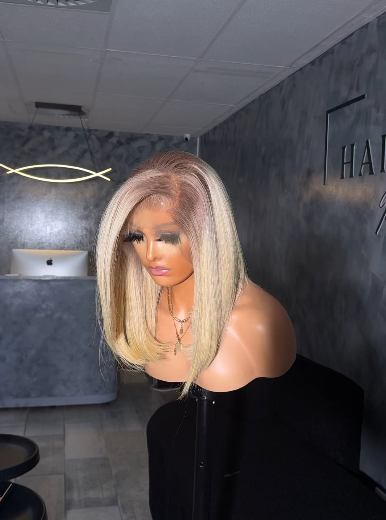 14" Blonde Wig