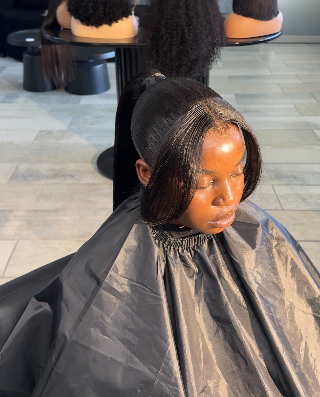 20" Frontal ponytail