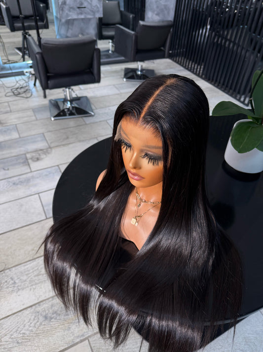28" Glue-less 6x6 wig