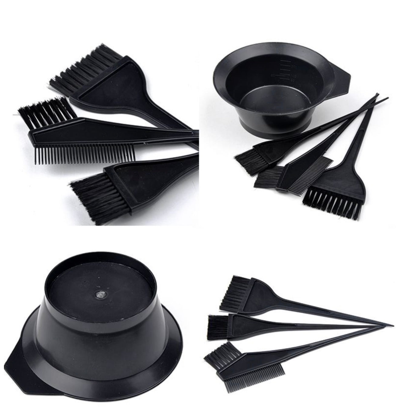 4 piece dye brush kit