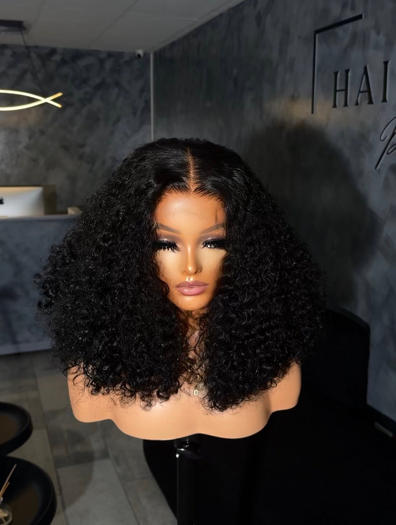Glueless Pixie curls (5x5 HD lace )